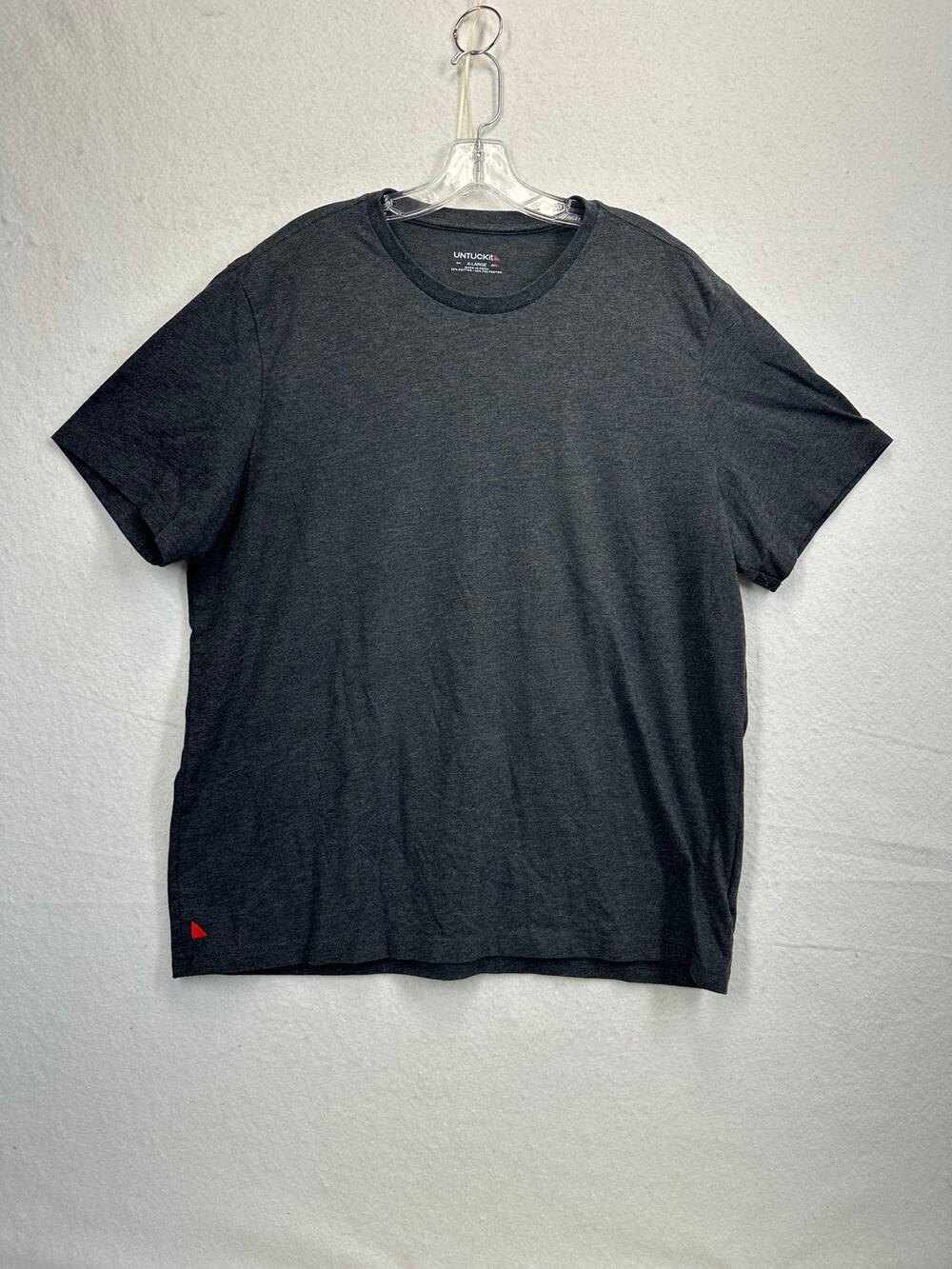 Untuckit Men's Saxum Ultrasoft Gray T-Shirt SZ XL